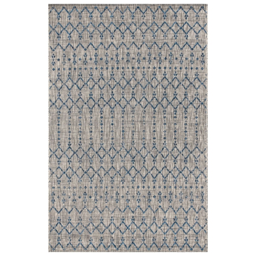 JONATHAN Y  Ourika Moroccan Geometric Textured Weave Indoor/outdoor Area Rug