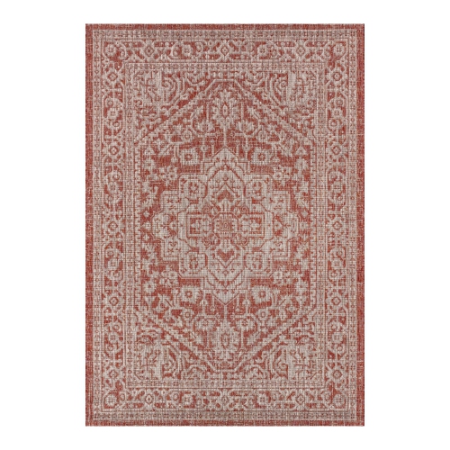 JONATHAN Y  Sinjuri Medallion Textured Weave Indoor/outdoor Area Rug