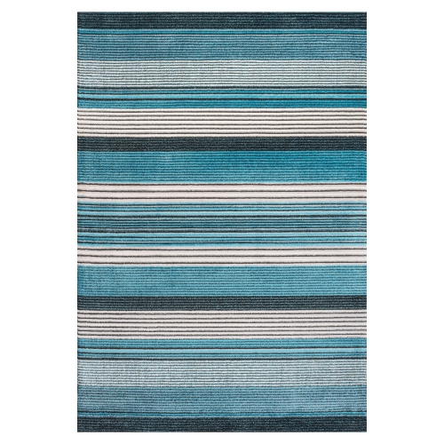 Duxbury Gradient Ticking Striped Area Rug