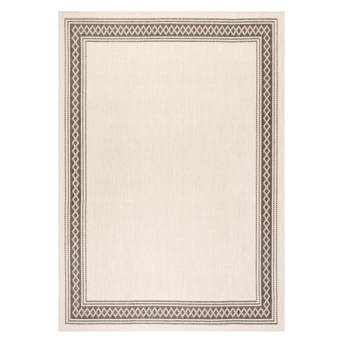 JONATHAN Y  Lucia Classic Diamond Border Indoor/outdoor Area Rug