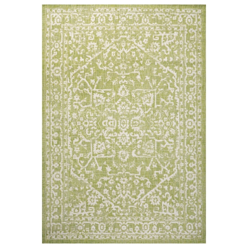 JONATHAN Y  Malta Bohemian Medallion Textured Weave Indoor/outdoor Area Rug
