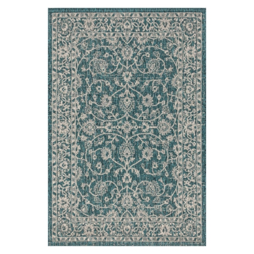 Palazzo Vine and Border Textured Weave Indoor/Outdoor Area Rug