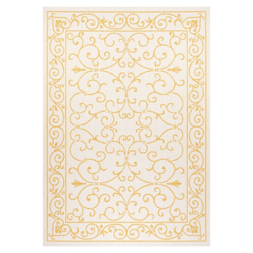JONATHAN Y  Charleston Vintage Filigree Textured Weave Indoor/outdoor Area Rug