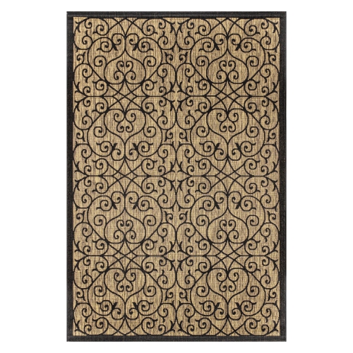 JONATHAN Y  Madrid Vintage Filigree Textured Weave Indoor/outdoor Area Rug