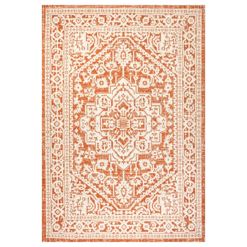 JONATHAN Y  Sinjuri Medallion Textured Weave Indoor/outdoor Area Rug