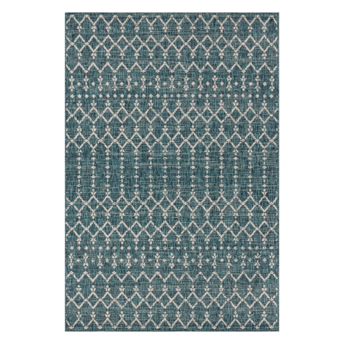 JONATHAN Y  Ourika Moroccan Geometric Textured Weave Indoor/outdoor Area Rug