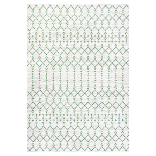 JONATHAN Y  Ourika Moroccan Geometric Textured Weave Indoor/outdoor Area Rug