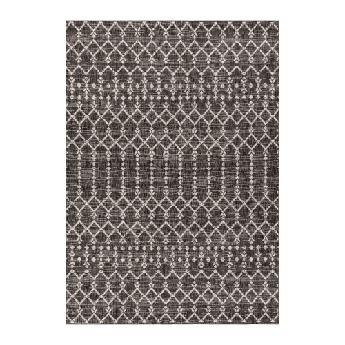 JONATHAN Y  Ourika Moroccan Geometric Textured Weave Indoor/outdoor Area Rug