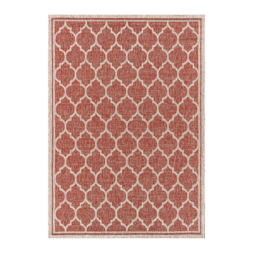 JONATHAN Y  Trebol Moroccan Trellis Textured Weave Indoor/outdoor Area Rug