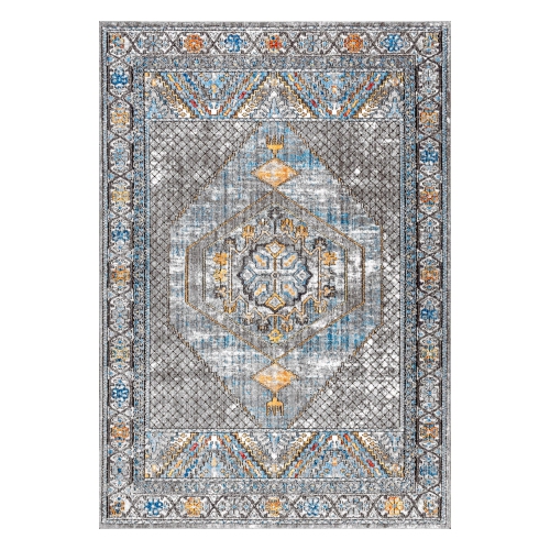 JONATHAN Y  Izmit Geometric Vintage Medallion Area Rug
