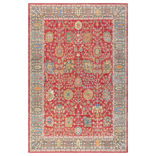 India Flower and Vine Area Rug