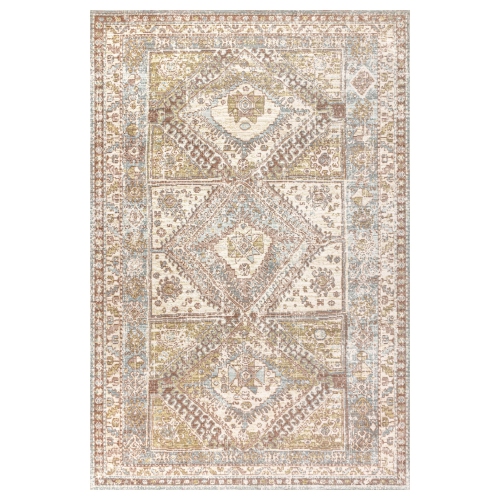 JONATHAN Y  Darija Ornate Geometric Medallion Area Rug