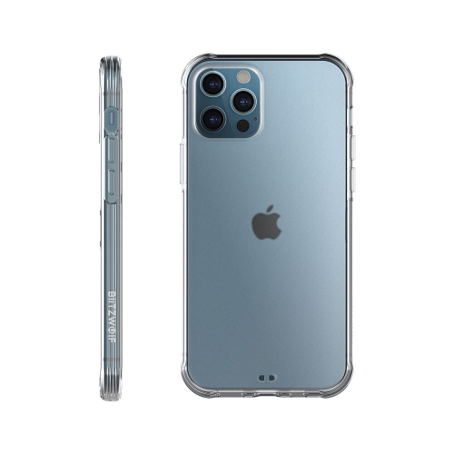 BlitzWolf BW-AY5 Translucent Micro matte Shock-proof Anti-fingerprint TPU + PC Protective Case For iPhone 12 mini 5.8 inch/ 12 6.1 inch / 12 Pro 6.1