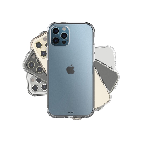 BlitzWolf BW-AY5 Translucent Micro matte Shock-proof Anti-fingerprint TPU + PC Protective Case For iPhone 12 mini 5.8 inch/ 12 6.1 inch / 12 Pro 6.1