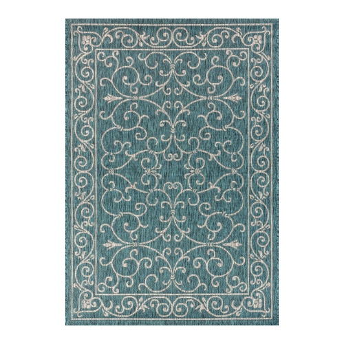 JONATHAN Y  Charleston Vintage Filigree Textured Weave Indoor/outdoor Area Rug
