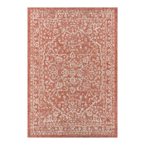 JONATHAN Y  Malta Bohemian Medallion Textured Weave Indoor/outdoor Area Rug