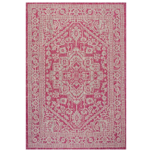 JONATHAN Y  Sinjuri Medallion Textured Weave Indoor/outdoor Area Rug