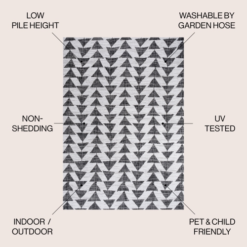 andratx Modern Tribal Geometric Indoor/Outdoor Area Rug