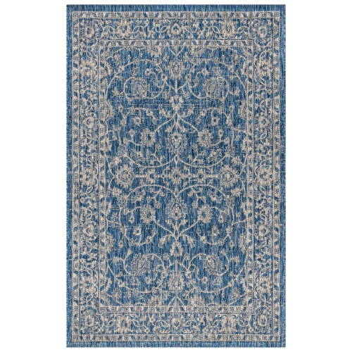 JONATHAN Y  Palazzo Vine And Border Textured Weave Indoor/outdoor Area Rug