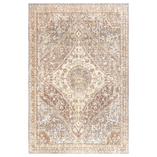 JONATHAN Y  Petras Modern Ornate Medallion Area Rug