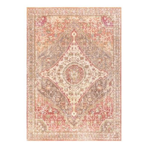 Petras Modern Ornate Medallion Area Rug