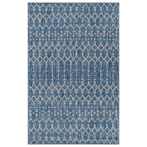 JONATHAN Y  Ourika Moroccan Geometric Textured Weave Indoor/outdoor Area Rug