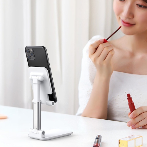 CCT4 Universal Folding Telescopic Desktop Mobile Phone Tablet Holder Stand for iPad Air for iPhone 12 XS 11 Pro POCO X3 NFC
