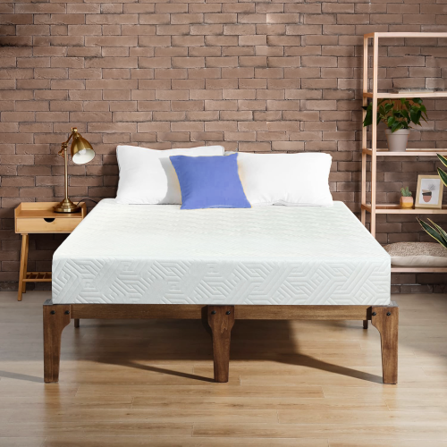 (Only at Bestbuy) ViscoLogic LuminaSleep 9" TwinGel Infused Mattress | Cool Sleep and Pressure Relief Medium Firm Feel Mattress | CertiPUR-US® certfi