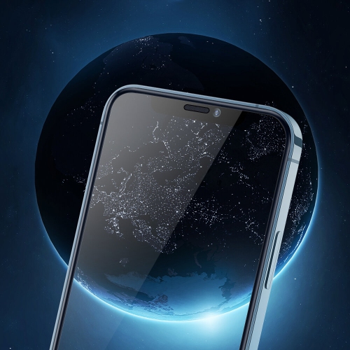 BlitzWolfBW-AY4 9H 0,25 mm HD anti-explosion anti-rayure colle intégrale 3D Full Cover Protecteur d'écran en verre trempé pour iPhone 12 mini