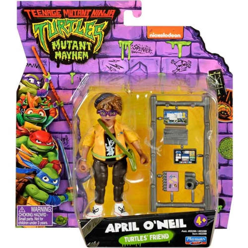 TMNT  Teenage Mutant Ninja Turtles 5 Inch Action Figure Mutant Mayhem - April O'neil