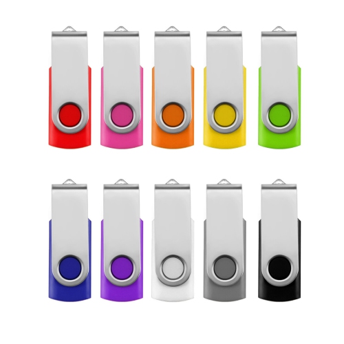 Clé USB 2,0 64 Mo de 2,0 Go avec dispositif de stockage USB 360 coloré Pendrive