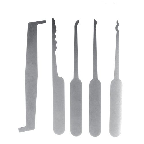 25PCS Unlocking Locksmith Practice Lock Pick Key Extractor Padlock Lockpick Tool Kits