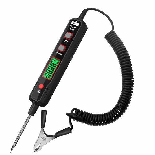 US EU Direct KAIWEETS VT501 Smart Automotive Circuit Tester with 0.8-100V Broad Voltage Range Advanced LED Digital Display Perfect for Testing Vehicl