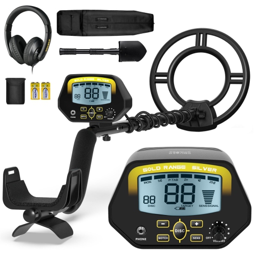 USA Direct Metal Detector étanche Professional Gold Finder avec écran LCD 10" Coil Advanced DSP Chip Deep Detection Treasure Hunter