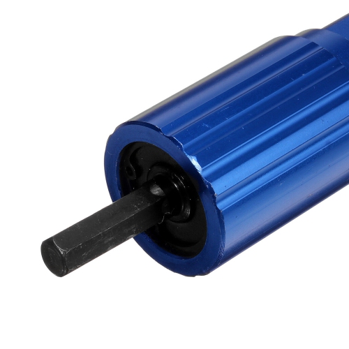 Ensemble d'adaptateurs de rivets électriques, tête de conversion de tirage de noyau en alliage d'aluminium