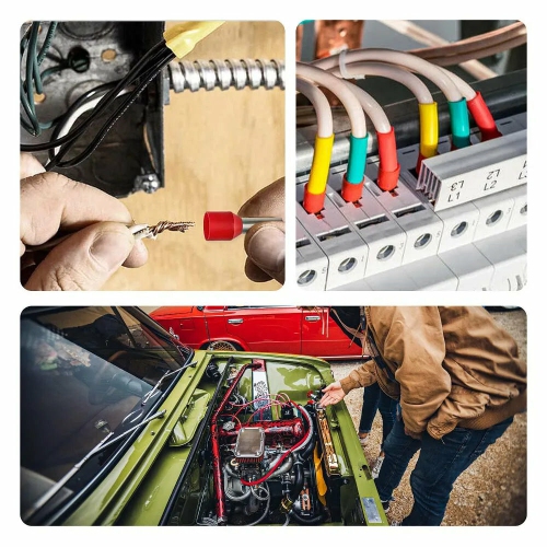 [Eu Direct]KAIWEETS KDC01 jeu d’outils de sertissage professionnels auto-réglables à mécanisme à cliquet 0,34-10&nbsp;mm à dégagement rapide haute