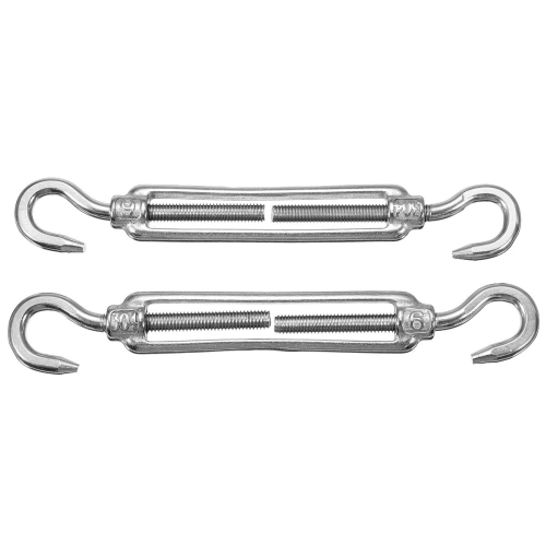 24pcs Accessoires pour voile d'ombrage pour remplacement de voile d'ombrage rectangulaire ou carré