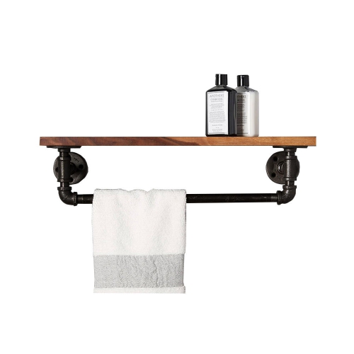 Étagère rétro rétro rétro rétro rétro de rangement avec support mural pour étagère de industriel Furniture