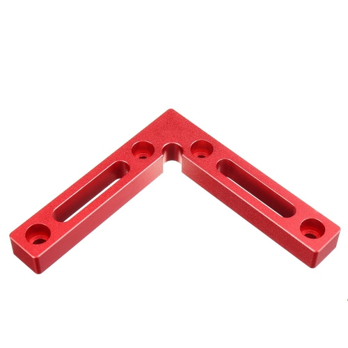 Drillpro Upgrade Aluminium Alloy 90 Degree 120x120mm Precision Clamping Square Woodworking L-Shaped Auxiliary Fixture Machinist Square Positioning