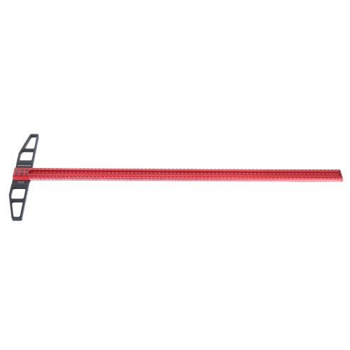ENJOYWOOD T1 Upgrade Woodworking Precision T Ruler 300mm/600mm/800mm/1000mm Hole Positioning Marking Ruler T Square for Measuring Marking Square