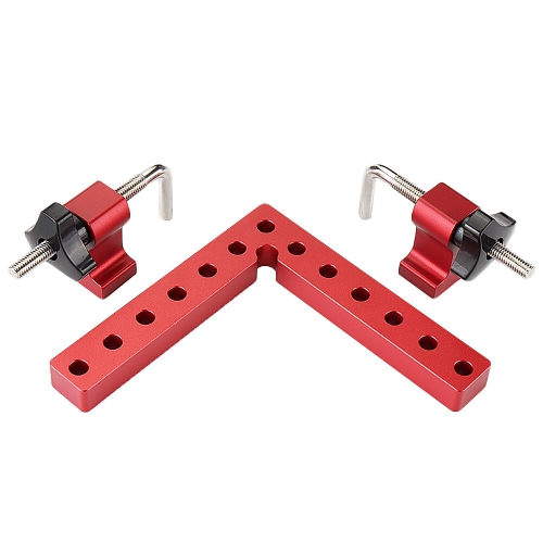 Drillpro Woodworking Precision Clamping Square L-Shaped Auxiliary Fixture Splicing Board Positioning Panel Fixed Clip Carpenter Square Ruler
