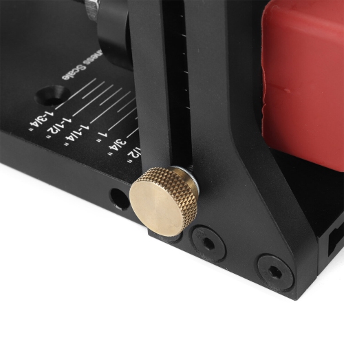 ENJOYWOOD XK4S Pocket Hole Jig Aluminum Alloy Adjustable Woodworking Hole Puncher Locator for DIY Carpentry Projects