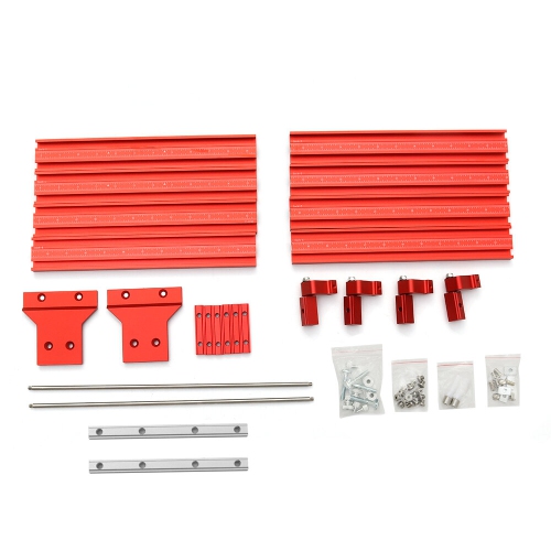 FONSON Upgraded Aluminum Alloy Parallel Guide System for Repeatable Cuts for Track Saw Rail Fit for Makita and Festool Woodworking Tools Hook Upgrade