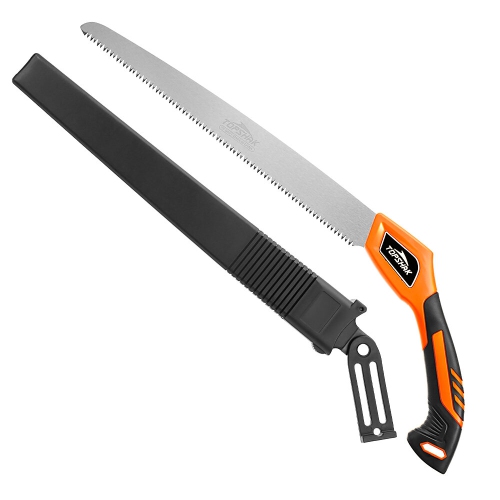 GARDEN HAND TOOLS  Topshak Ts-Ds5 350MM Straight Saw Use for Gardening, Camping, Tree Trimming, Cutting Wood Branches