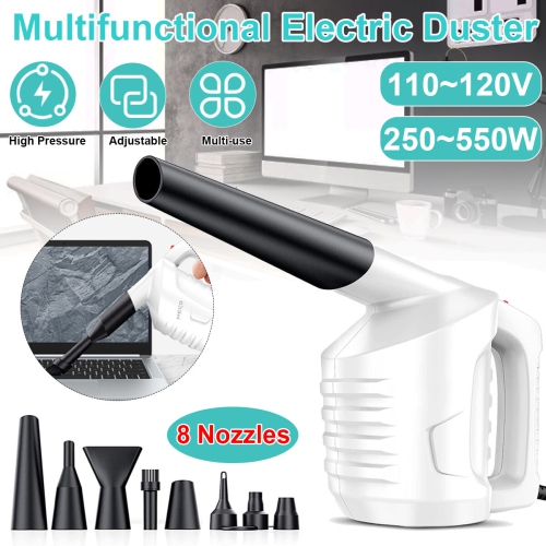 MECO Electric Duster Air Duster Compressed Air Blower Cleaning For Computer Cleaning