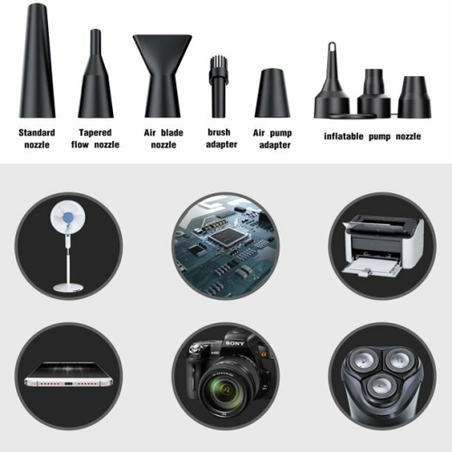 MECO Electric Duster Air Duster Compressed Air Blower Cleaning For Computer Cleaning