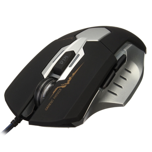 6D Wired Gaming Mouse 3200DPI Silence USB Optical Mouse for Computer Laptop PC