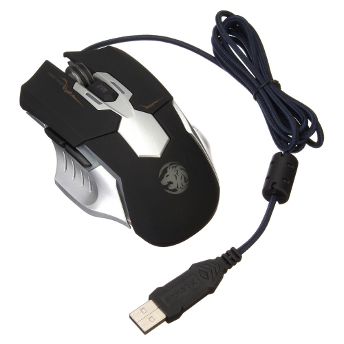 6D Wired Gaming Mouse 3200DPI Silence USB Optical Mouse for Computer Laptop PC