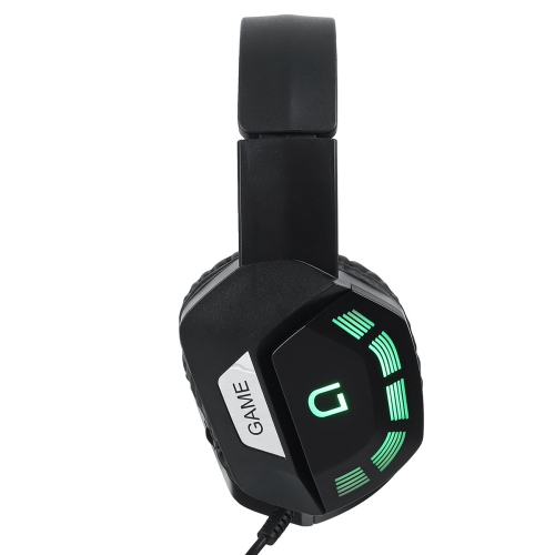 M1 Gaming Headset Surround Sound Music Earphones USB 7.1 & 3.5mm Wired RGB Backlight Game Headphones with Mic