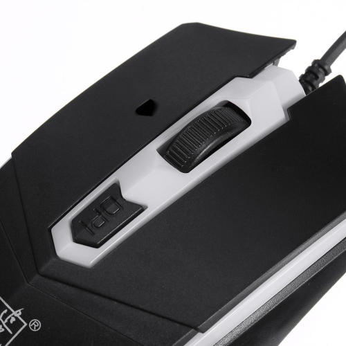 Clavier de jeu USB avec fil et souris de jeu à rétroéclairage coloré de 104 touches pour ordinateur portatif